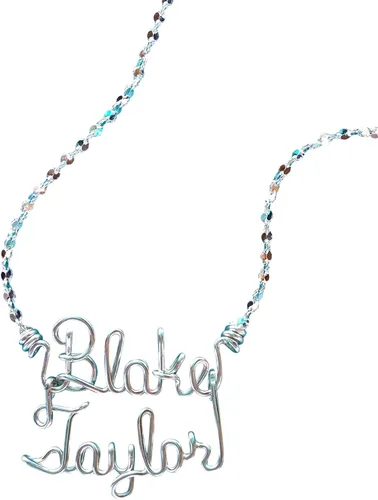 Personalized Mother's Necklace~Children's Names~2, 3, 4 Names possible~Any Names~Silver, Gold or Rose Gold Wire~Twin Mom Gift~New Mom~Mommy