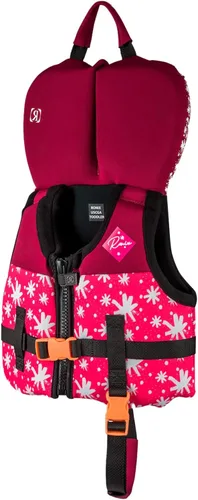 Miniatura 3 de RONIX Girl's Laguna CGA Life Vest Durable Neoprene Coast Guard Approved Swimming Life Jacket for Boating and Watersports with Plush Inner & Back