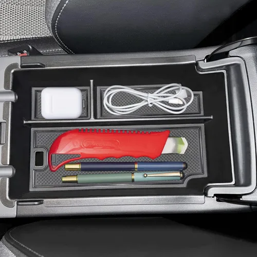 Miniatura 2 de JKCOVER Bandeja organizadora de consola central compatible con Subaru Impreza y Subaru Crosstrek 2024 2025, accesorios de material ABS, caja