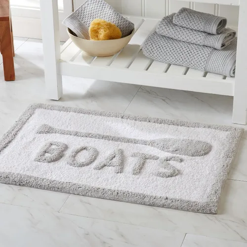Miniatura 6 de Market & Place Alfombra de baño de barcos, bonita alfombra de baño, divertida decoración de baño para bañera y ducha, alfombras de baño absorbentes