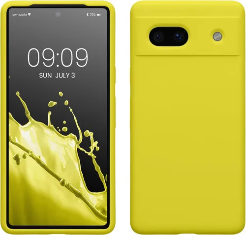 Miniatura 244 de kwmobile Funda Compatible con Google Pixel 6 Pro - Funda de Teléfono de Silicona TPU con Acabado Suave - Azul Caribe