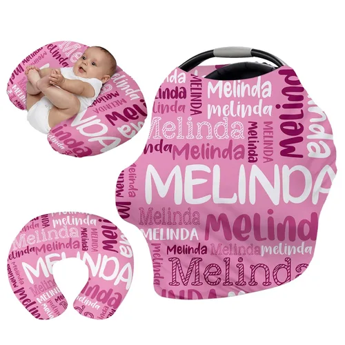 Miniatura 15 de Funda de asiento de automóvil personalizada para bebés, funda de asiento de automóvil multiusos con nombre, fundas de asiento de automóvil, regalos