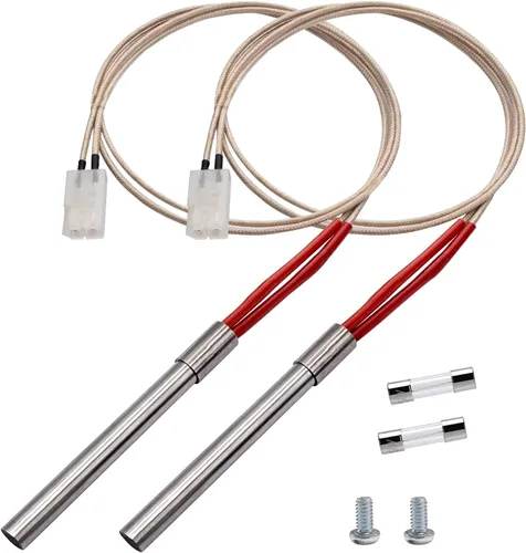 Miniatura 8 de YAOAWE Kit de repuesto para barras calientes para parrillas de pellets Traeger, piezas de repuesto para encendedor de ahumador, también compatible