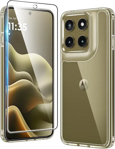 Miniatura 258 de FNTCASE Funda transparente para iPhone 15: Funda para iPhone 14/13, fundas magnéticas para teléfono con protector de pantalla compatible con Magsafe