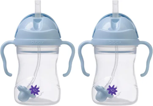 Miniatura 12 de Lansinoh b.box - Vaso para beber con popote con peso para bebés de 6 meses en adelante, a prueba de fugas, sin BPA, taza de 8 onzas, para beber