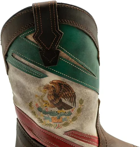 Miniatura 2 de CEBU Botas vaqueras Thunder Western para hombre - Punta cuadrada