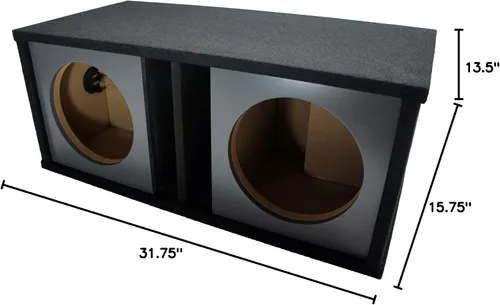 Miniatura 10 de American Sound Connection Estéreo universal para coche dual de 10 pulgadas Alpine Type S S-W10D2 Bundle con caja de subcaja portada pintable con Con