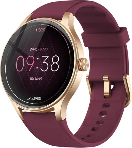 Miniatura 8 de Fitpolo Reloj inteligente para mujer Android iPhone, rastreador de actividad física HD de 1.27 pulgadas con llamadas y respuesta Bluetooth, IP68