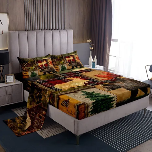 Miniatura 30 de Manfei Juego de sábanas de baloncesto para niños, tamaño individual, juego de ropa de cama temática deportiva para decoración de habitación de niños