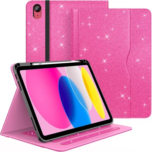 Miniatura 24 de Zonefoker Funda para iPad de 11ª generación (A16) de 11 pulgadas 2025, para 10ª generación de 10.9 pulgadas 2022, piel sintética para iPad de 11/10