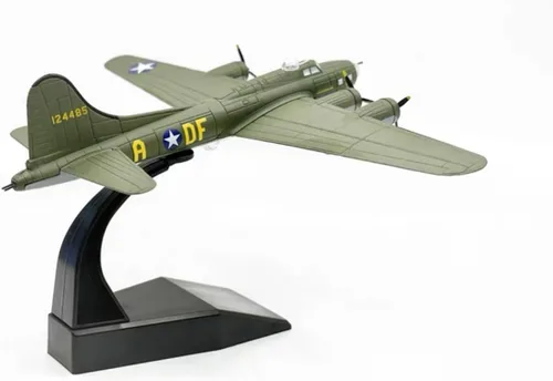 Miniatura 4 de Boeing B-17 Flying Fortress 1/144 Diecast Aircraft Modeling Fortress