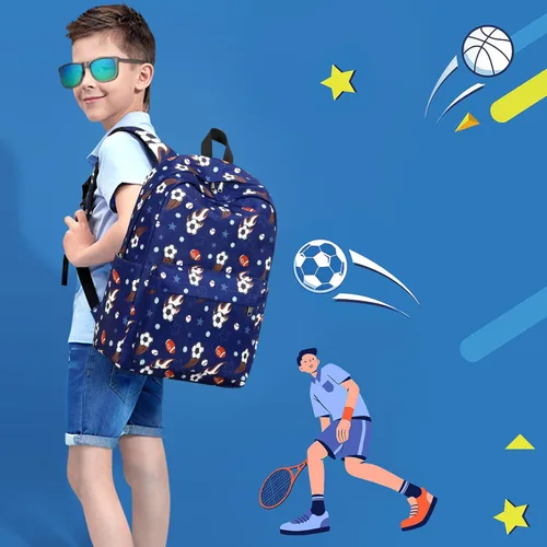 Miniatura 2 de CAMTOP Mochila preescolar para niños, mochila de jardín de infantes, mochila escolar, M