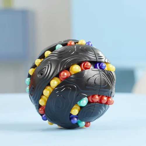 Miniatura 2 de Hasbro Gaming Atomix - Juego para niños, adolescentes y adultos, rompecabezas de bola y juguete para ansiedad, 1 jugador, actividades portátiles