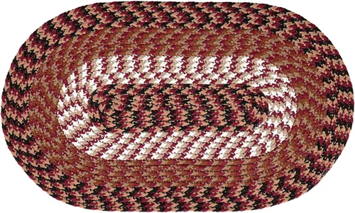 Miniatura 30 de La colección Better Trends Alpine Braid es una alfombra reversible para interiores duradera y resistente a las manchas 100% polipropileno