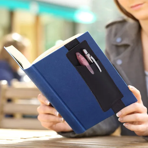 Miniatura 7 de Mr. Pen - Soporte ajustable para bolígrafo con banda elástica para cuaderno, diario, lápiz, planificador