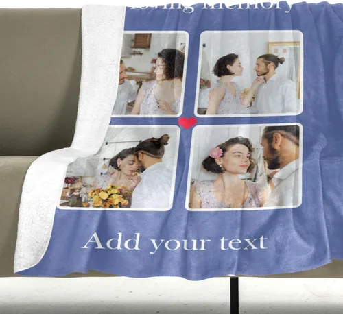 Miniatura 56 de Mantas personalizadas con foto, manta de fotos personalizada, mantas personalizadas con imagen, regalos personalizados para mujeres, hombres