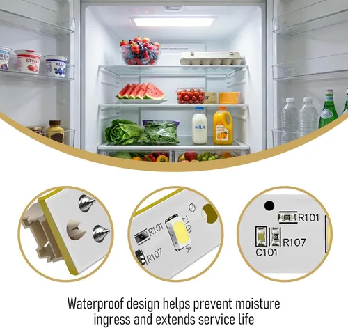 Miniatura 3 de WISINY WR55X26671 Bombilla LED para refrigeradores GE Foco LED para refrigerador LED y reemplazo de luz LED para refrigerador GE Reemplaza