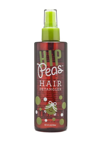 Hip Peas Spray acondicionador desenredante sin enjuague para niños, cabello húmedo o seco, sin enredos, fácil de cepillar, ingredientes limpios