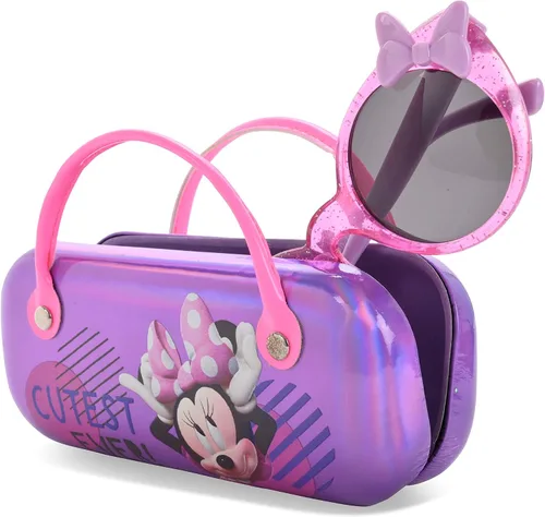 Miniatura 3 de Minnie Mouse - Gafas de sol para niñas con estuche para gafas para niños pequeños