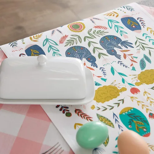 Miniatura 2 de DII Pascua Folk Garden Cocina Textiles