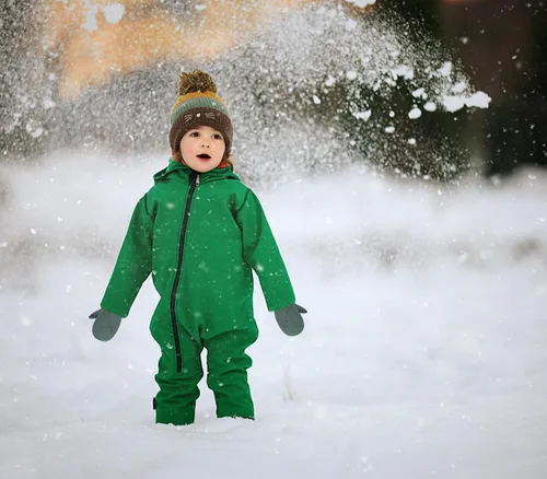 Miniatura 55 de Urban Virgin Guantes de invierno para bebés y niños pequeños, con forro polar, cálidos, impermeables, guantes de nieve para niños y niñas