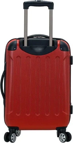 Miniatura 3 de Rockland London Equipaje con carcasa rígida con ruedas, Rojo), F190-RED