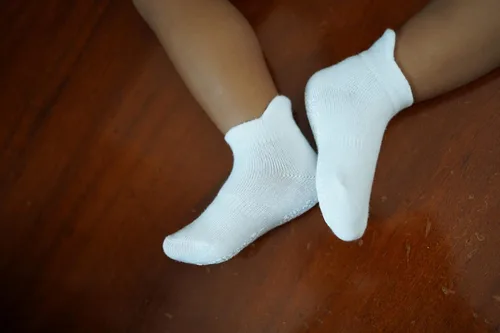 Miniatura 5 de RATIVE Calcetines antideslizantes con puños para bebés, niños y niñas