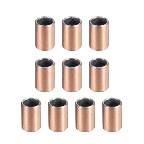 Miniatura 6 de uxcell Rodamiento de manguito de 0.315 in de diámetro x 0.394 in de diámetro exterior x 0.236 in de longitud, rodamientos lisos envueltos bujes sin