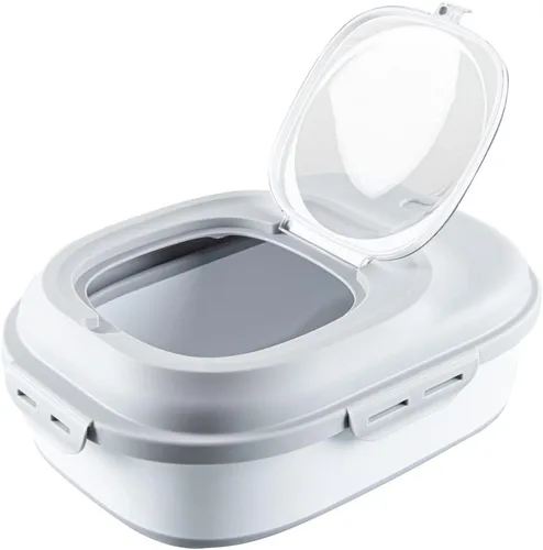 Miniatura 11 de Restaurantware - Contenedor plegable de 20.8 x 15.4 x 8.7 pulgadas, 1 contenedor de almacenamiento duradero - Asas integradas, organizador