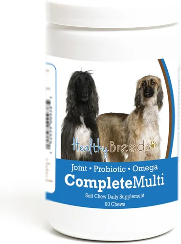 Miniatura 282 de Healthy Breeds Pug todo en uno multivitamínico suave masticable 60