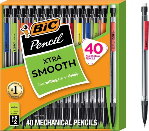 BIC Xtra-Life - Portaminas, 0.7 mm, 40 unidades