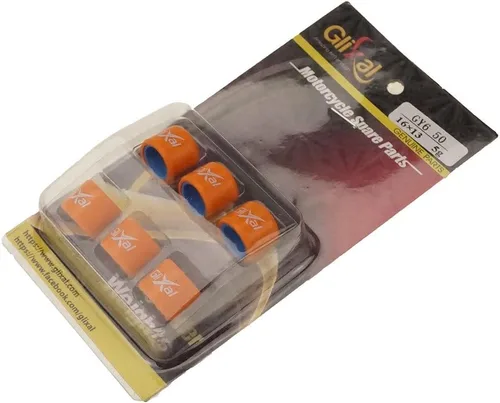 Miniatura 8 de Glixal ATKS-04014 Juego de pesos para variador de alto rendimiento Racing 16x13mm 139QMB GY6 50cc - 100cc para scooter, ciclomotor, ATV (9 gramos)