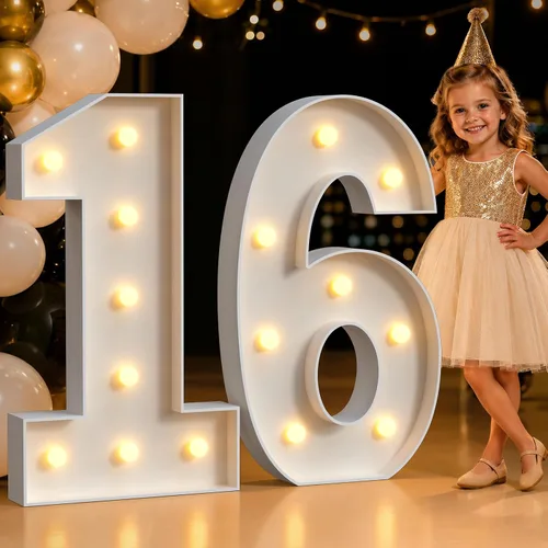 Miniatura 42 de Mixifox Letras de marquesina de 3 pies en Y, letras grandes iluminadas de 3 pies de alto con luces, letra grande para boda, compromiso, graduación