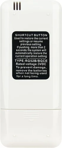 Miniatura 3 de RG52B/BGCE Reemplazar AC Control Remoto Compatible con Midea Aire Acondicionado RG52B/BGE RG52B/BGEU