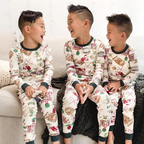 Miniatura 3 de Burt's Bees Baby Conjunto de pijama de 2 piezas con camiseta y pantalón para bebé niña