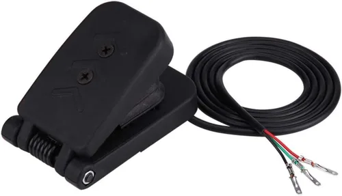 Pedal de freno, universal de plástico ATV acelerador de pie acelerador de control de velocidad Pedal de freno bicicleta electrónica Kart Pedal Lock
