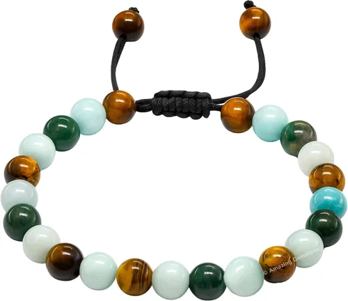 Miniatura 49 de Pulsera del zodiaco de cristales curativos