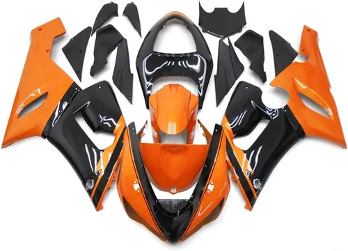 Miniatura 13 de ABS Plásticos Negro Verde Rojo Carenado Kit Para Kawasaki 2005 2006 ZX6R Ninja 636 05 06 ZX-6R ZX636R Inyección Motocicleta Carenados Completo
