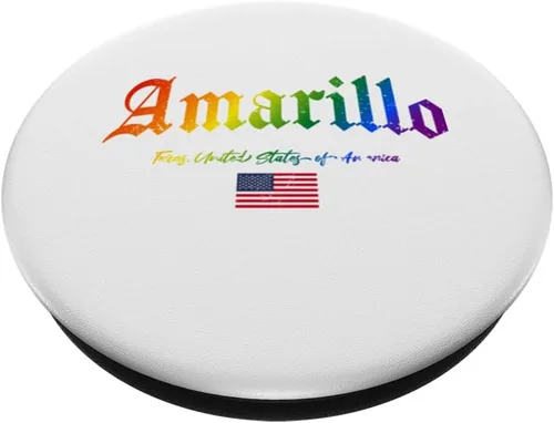 Miniatura 2 de Amarillo Gothic Design Lgbtqai+ rainbow Version PopSockets Adhesive PopGrip