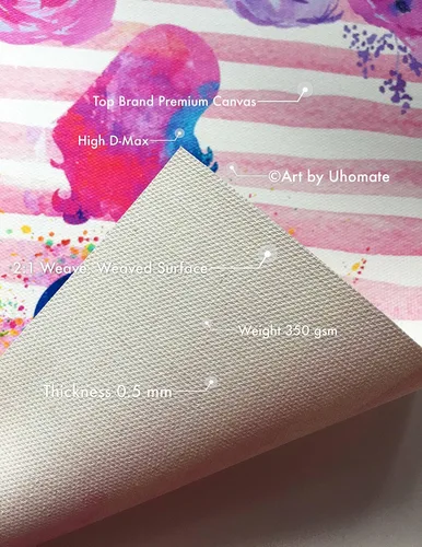 Miniatura 4 de Uhomate Decoración de pared de unicornio El último unicornio Vincent Van Gogh Noche estrellada pósteres para el hogar, lienzo para decoración