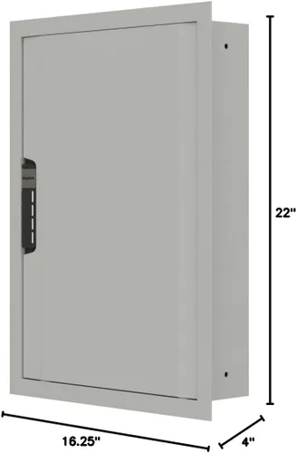 Miniatura 8 de SnapSafe Caja fuerte para armas de pared y dinero – La caja fuerte oculta proporciona seguridad para tus armas de fuego y objetos de valor, entrada