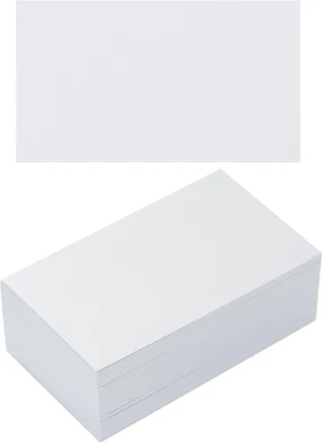 Miniatura 17 de Paquete de 100 hojas de cartulina gruesa en blanco de alta calidad para invitaciones, tarjetas de felicitación, postales, fotos, papel de 250GSM