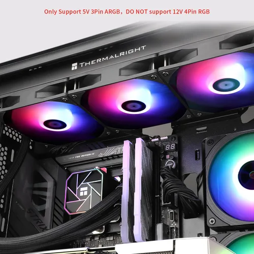Miniatura 6 de THERMALRIGHT Aqua Elite 360 V3 Aio enfriador de agua, radiador de refrigeración líquida 360, ventilador de refrigeración ARGB PWM para Intel