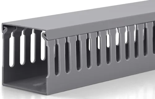 Miniatura 11 de ZhiYo Canaleta de gestión de cables para rack de servidor profesional de A2 pulg. x An2.4 pulg., kit de canaleta de cables de 95 pulg.