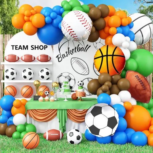 Miniatura 18 de Kit de Arco de Globos Azul Blanco Plateado, Guirnalda de Globos Azul Marino Plateado Blanco con Globos Metálicos Azul Oscuro Azul Claro Plateados