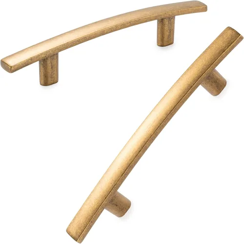 Miniatura 11 de KOOFIZO Paquete de 20 tiradores de bronce aceitado de 3 pulgadas para gabinetes de cocina, manijas de bronce frotado para gabinetes de cocina