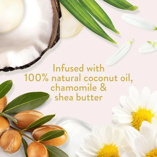Miniatura 2 de Suave Baby Curl Champú para cabello rizado y rizado, con aceite de coco 100% natural, manzanilla y manteca de karité, sin parabenos, fragancia