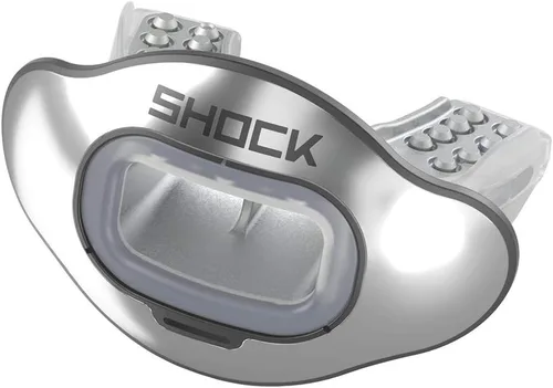 Miniatura 2 de Shock Doctor 39-99-31 Protector bucal Interchange Plata Cromo OSFA-OSFA