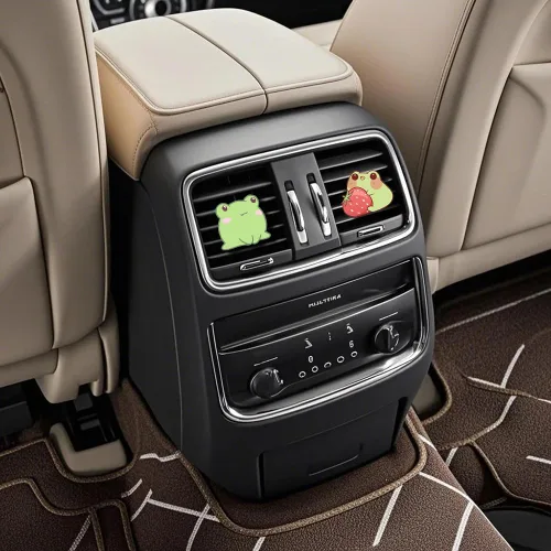 Miniatura 4 de Lindos clips para ambientador de aire del automóvil, lindo clip negro de gato para rejilla de ventilación del automóvil, accesorios decorativos