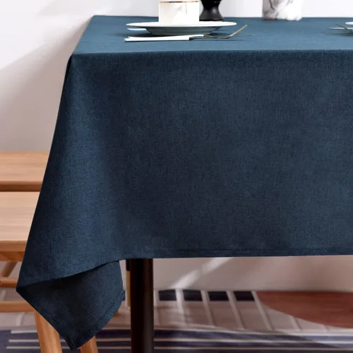 Miniatura 47 de BALCONY & FALCON Mantel Rectangular Estilo Jacquard Resistente al Agua Cubierta de Mesa para Comedor Cocina Café Fiestas y Uso al Aire Libre